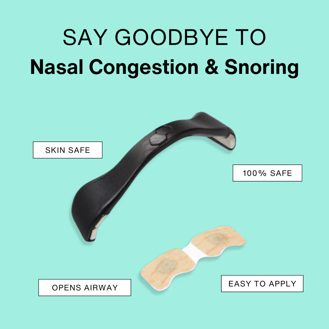 BreatheBetter- Magnetic Nasal Strip